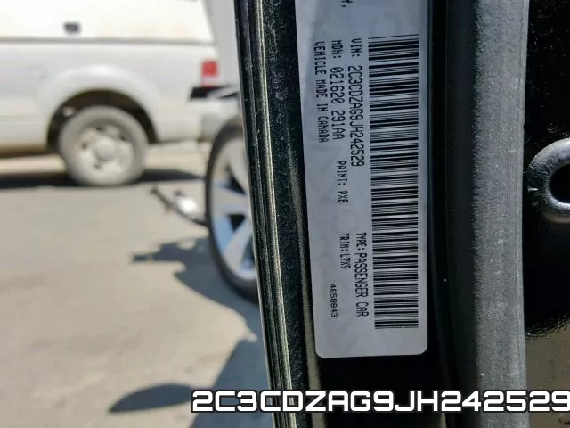 2C3CDZAG9JH242529 фото 2
