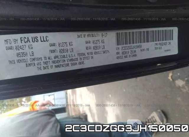 2C3CDZGG3JH150050 фото 10