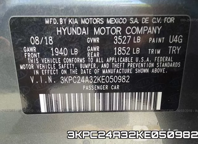3KPC24A32KE050982 фото 10