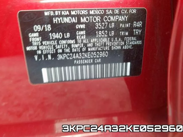 3KPC24A32KE052960 фото 2