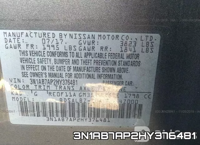 3N1AB7AP2HY376481 фото 10