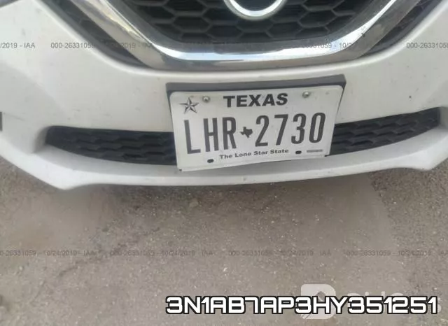 3N1AB7AP3HY351251 фото 3