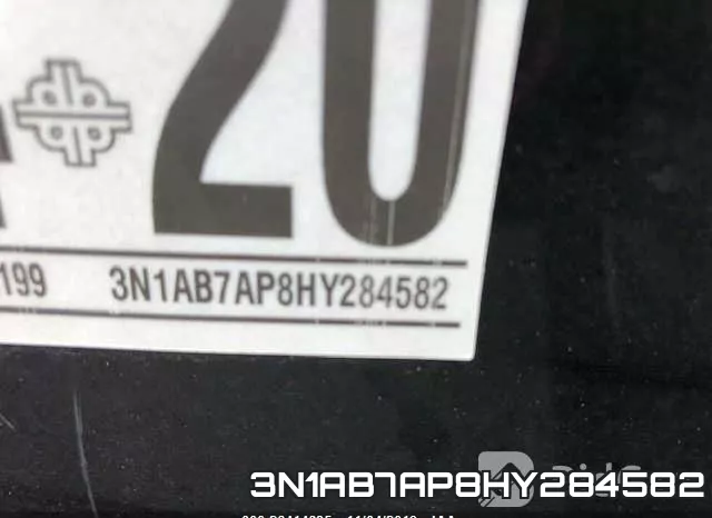 3N1AB7AP8HY284582 фото 7