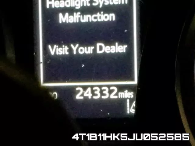 4T1B11HK5JU052585 фото 9