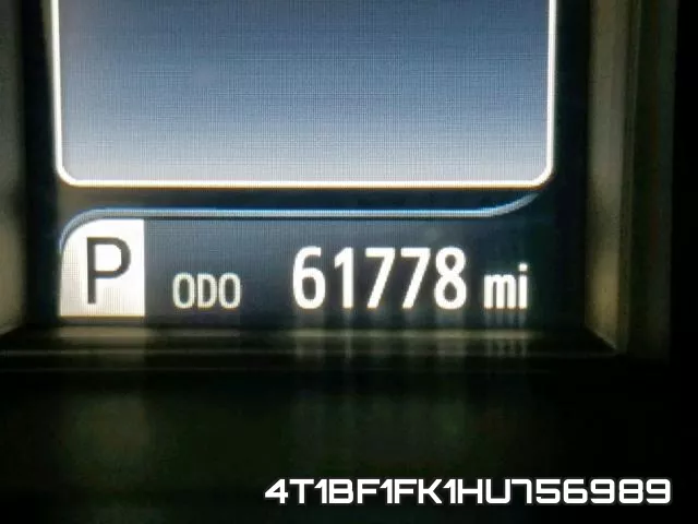 4T1BF1FK1HU756989 фото 9
