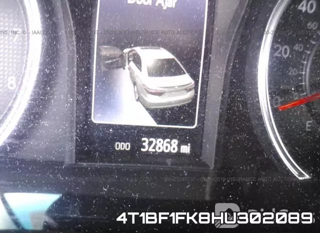 4T1BF1FK8HU302089 фото 8