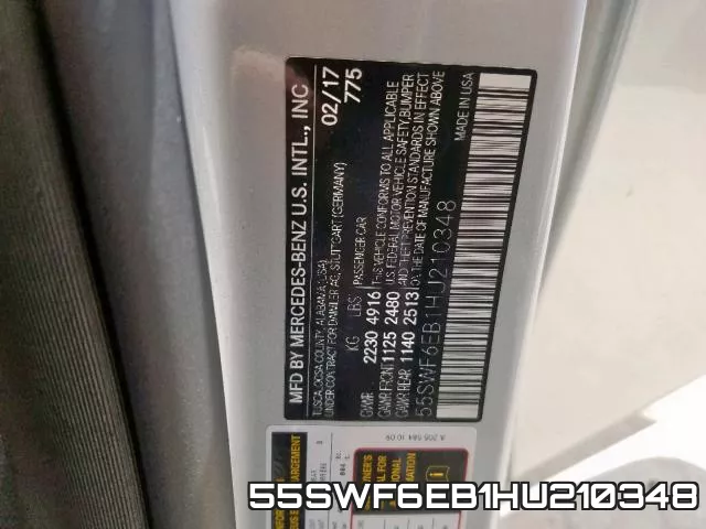 55SWF6EB1HU210348 фото 2