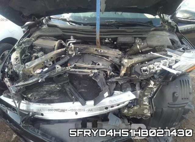 5FRYD4H51HB027430 фото 2