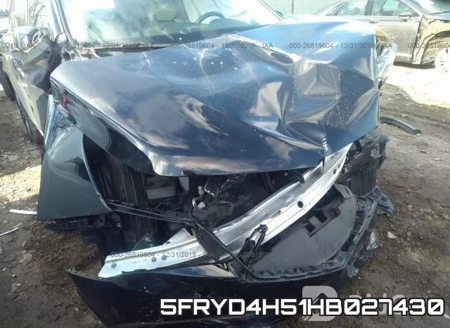 5FRYD4H51HB027430 фото 7