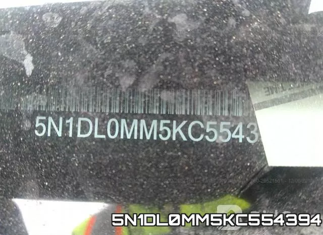 5N1DL0MM5KC554394 фото 9