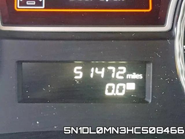 5N1DL0MN3HC508466 фото 8