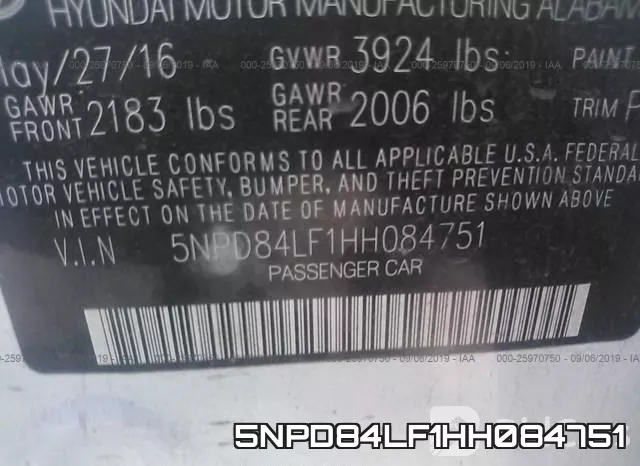5NPD84LF1HH084751 фото 9