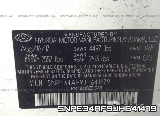 5NPE34AF9JH641479 фото 10