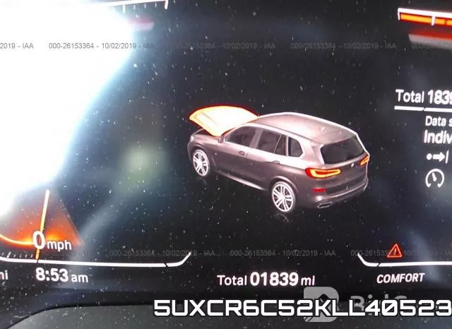 5UXCR6C52KLL40523 фото 8