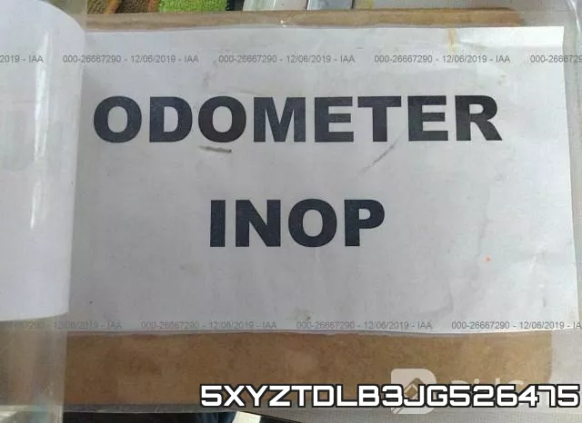 5XYZTDLB3JG526475 фото 8