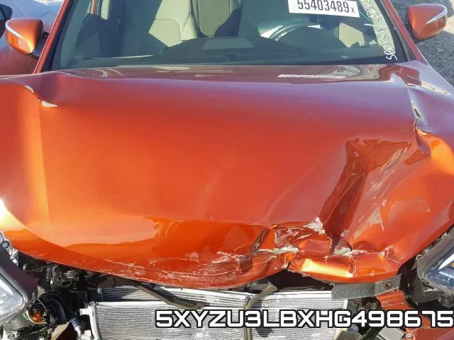 5XYZU3LBXHG498675 фото 8