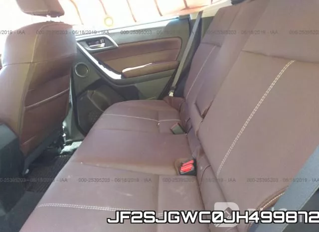 JF2SJGWC0JH499872 фото 8
