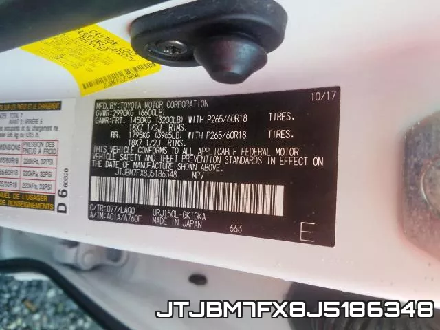 JTJBM7FX8J5186348 фото 2