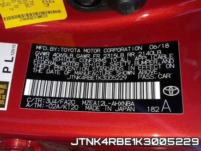 JTNK4RBE1K3005229 фото 2