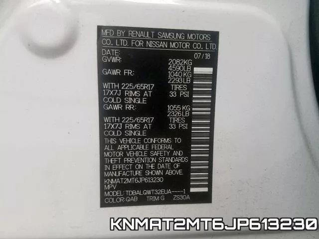 KNMAT2MT6JP613230 фото 2