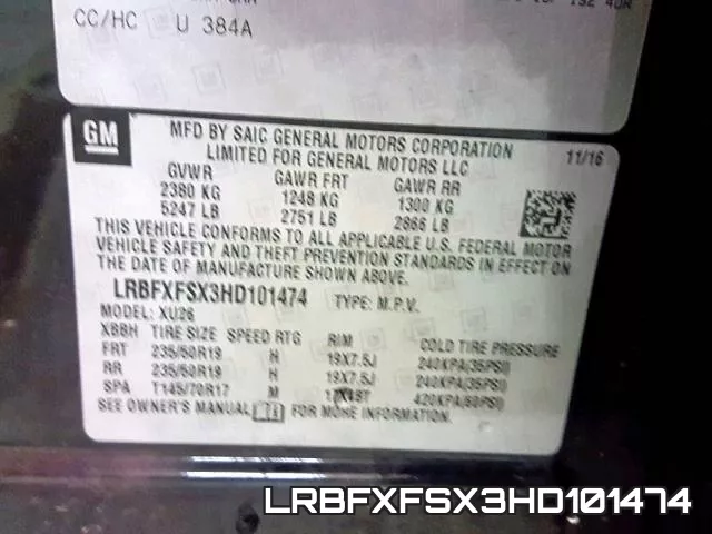 LRBFXFSX3HD101474 фото 2