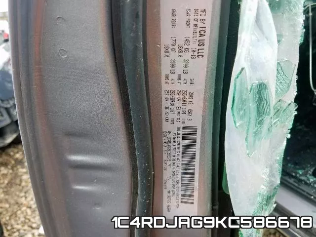 1C4RDJAG9KC586678 фото 2