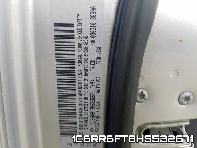 1C6RR6FT8HS532671 фото 2