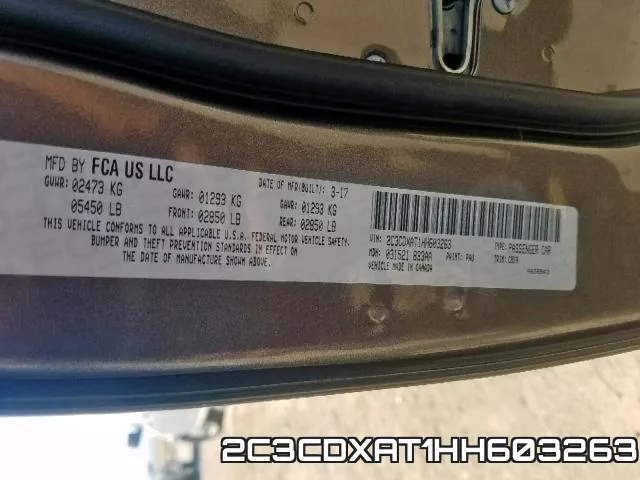 2C3CDXAT1HH603263 фото 2