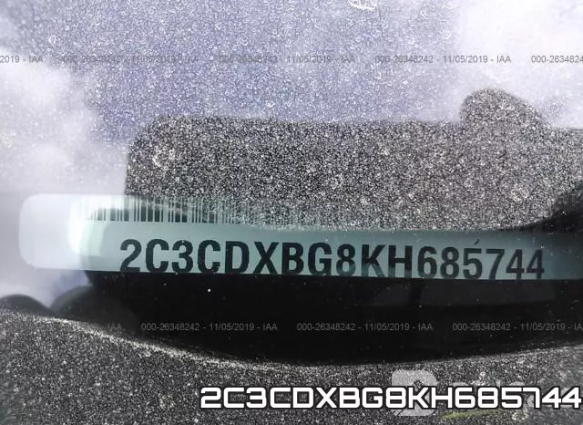 2C3CDXBG8KH685744 фото 10