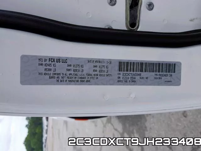 2C3CDXCT9JH233408 фото 2