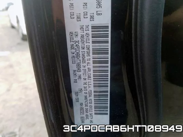 3C4PDCAB6HT708949 фото 2