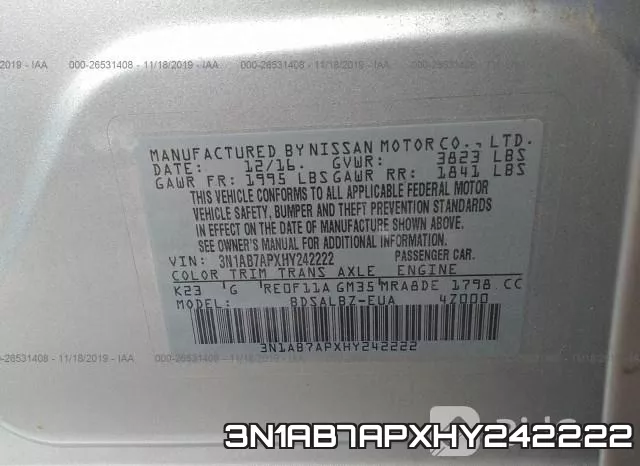 3N1AB7APXHY242222 фото 10