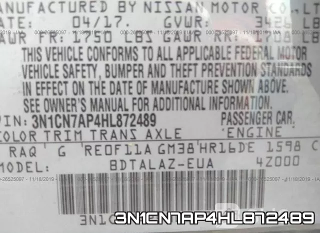 3N1CN7AP4HL872489 фото 10