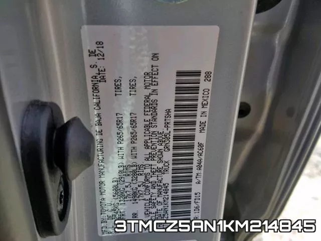 3TMCZ5AN1KM214845 фото 2