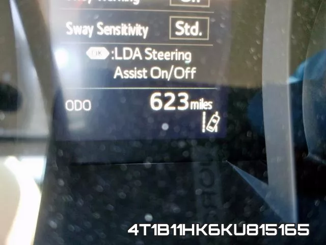 4T1B11HK6KU815165 фото 8