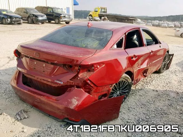 4T1B21FB7KU006905 фото 5