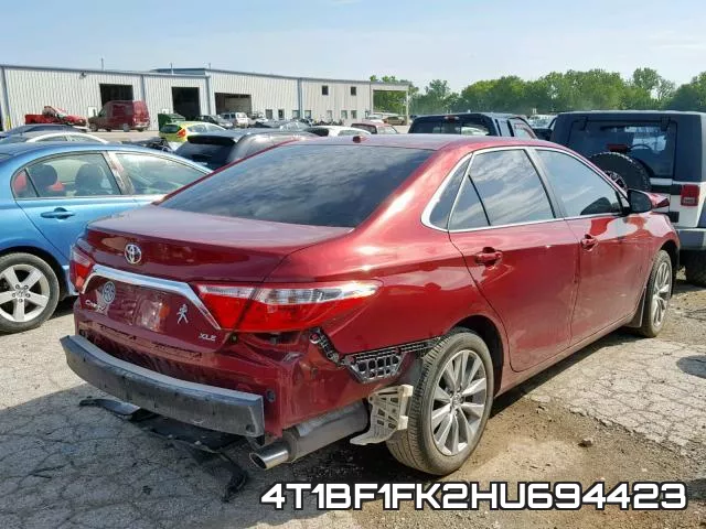 4T1BF1FK2HU694423 фото 5