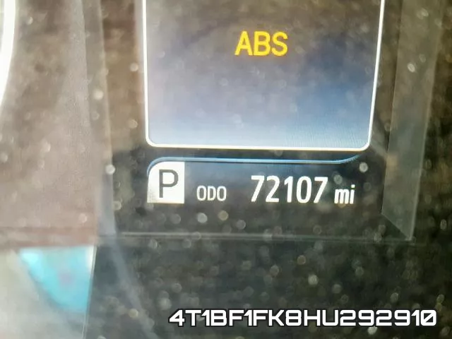 4T1BF1FK8HU292910 фото 8