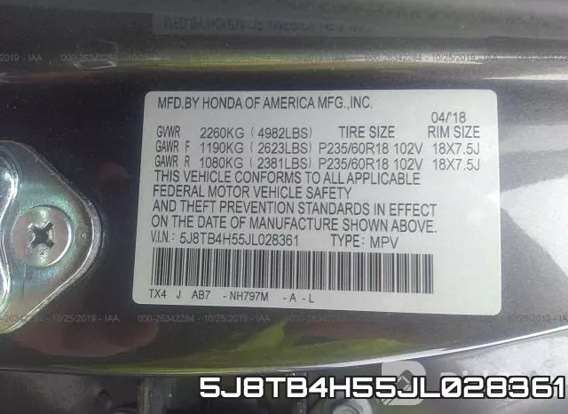 5J8TB4H55JL028361 фото 10