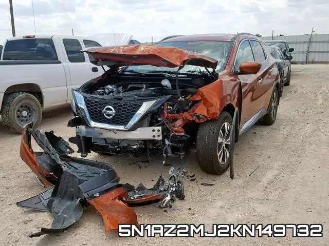 5N1AZ2MJ2KN149732 фото 3