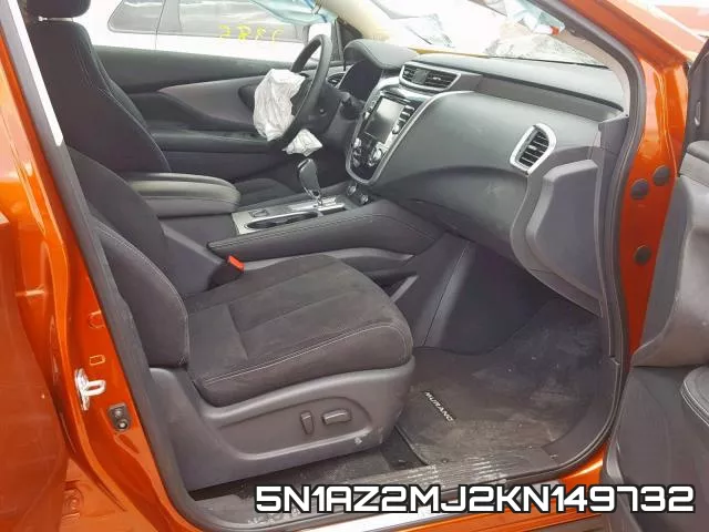 5N1AZ2MJ2KN149732 фото 5