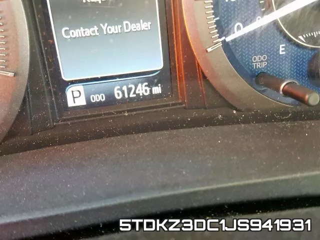 5TDKZ3DC1JS941931 фото 9