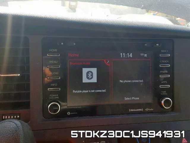 5TDKZ3DC1JS941931 фото 10