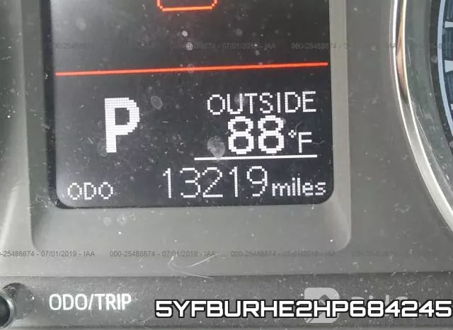 5YFBURHE2HP684245 фото 8