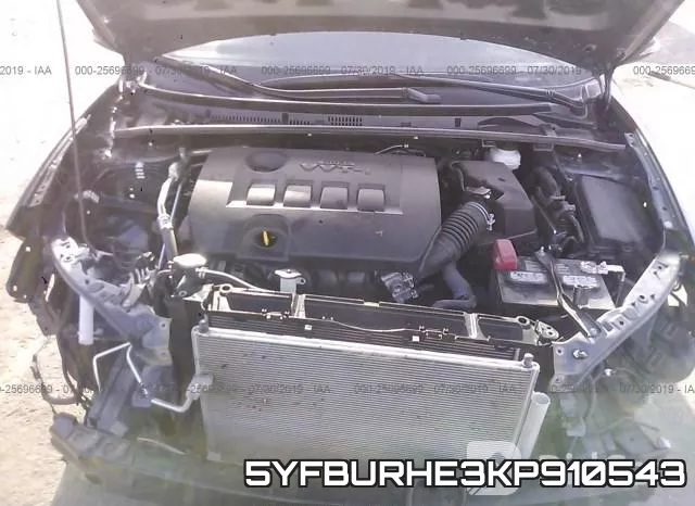5YFBURHE3KP910543 фото 2