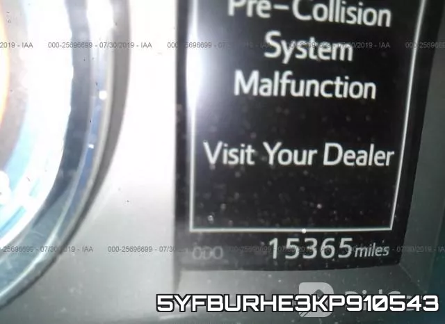 5YFBURHE3KP910543 фото 8