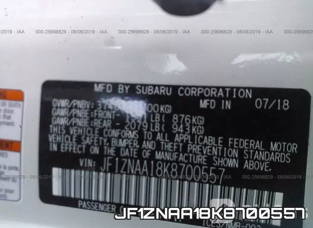 JF1ZNAA18K8700557 фото 9