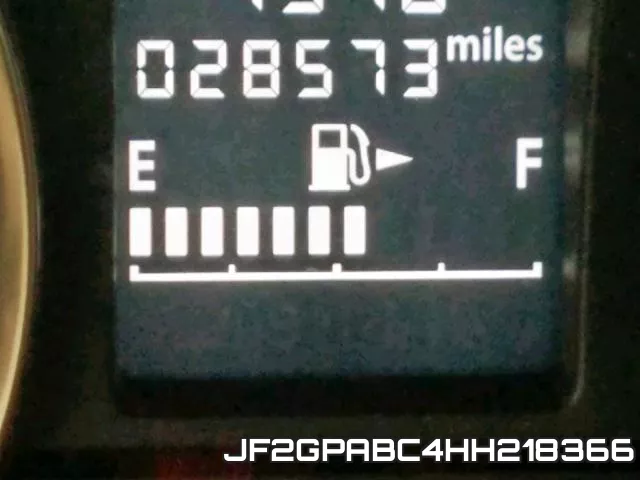 JF2GPABC4HH218366 фото 8