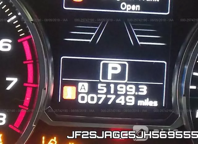 JF2SJAGC5JH569555 фото 8