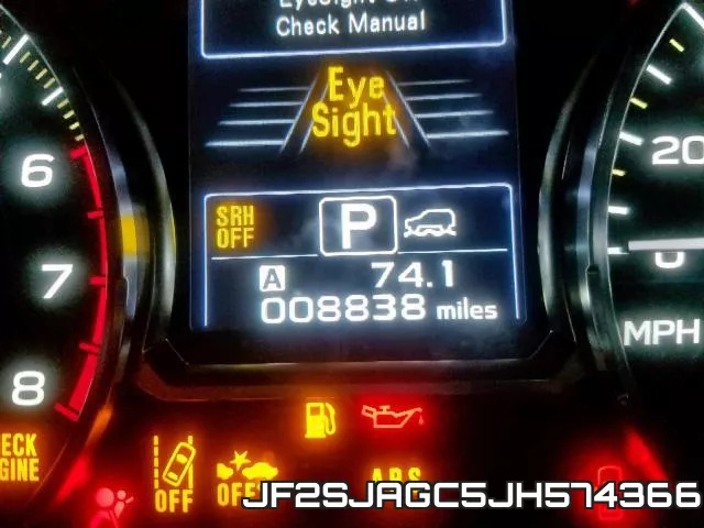 JF2SJAGC5JH574366 фото 9
